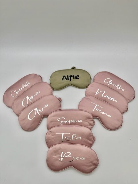 Personalised Sleepmasks - sweetassistant