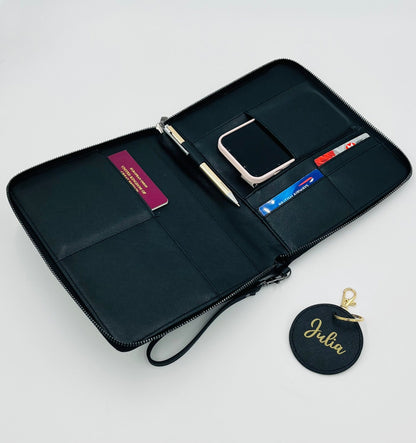 Personalised Travel Organisers -Vinyl Personalisation - sweetassistant