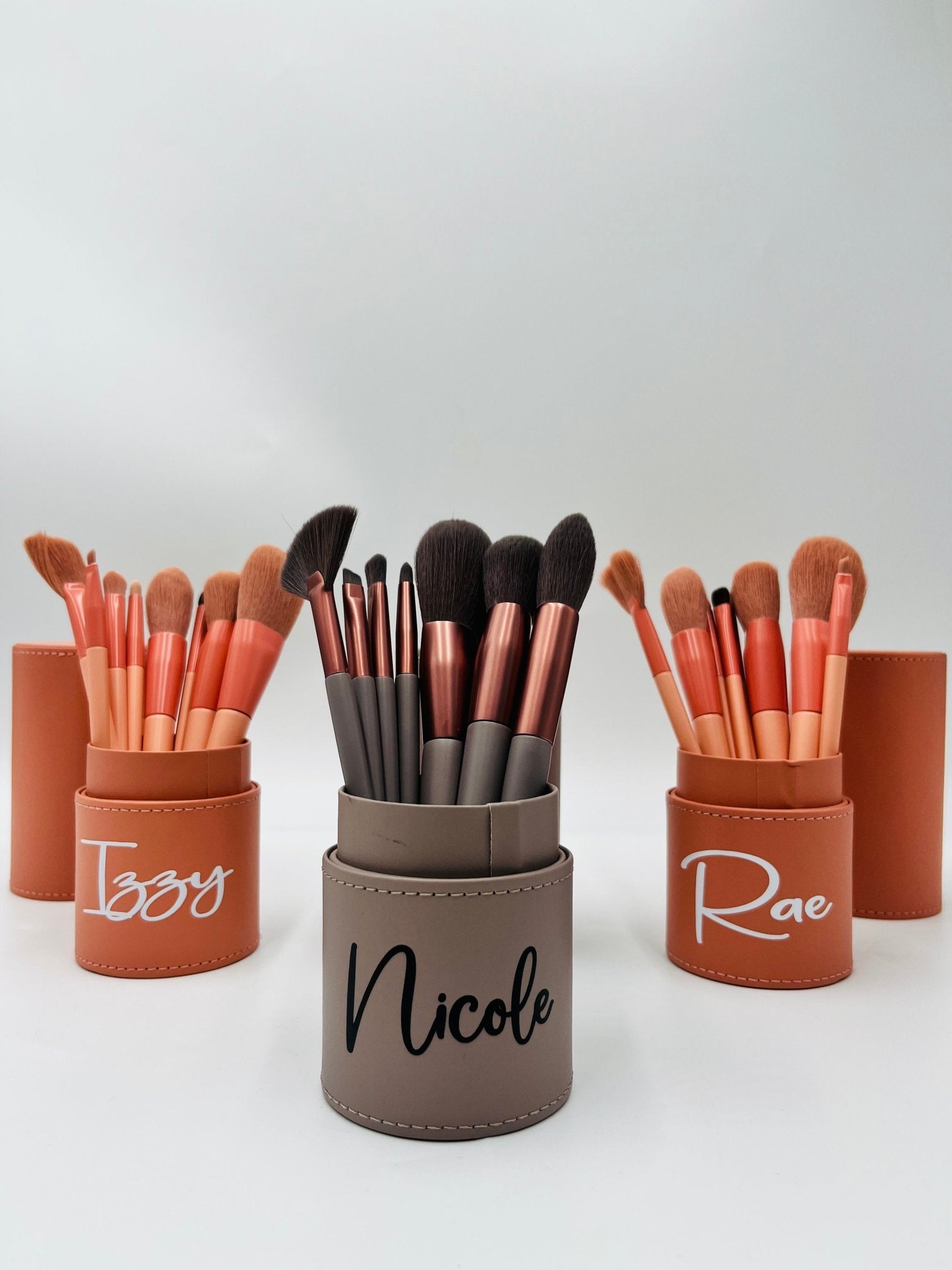 Personalised make up brush sets