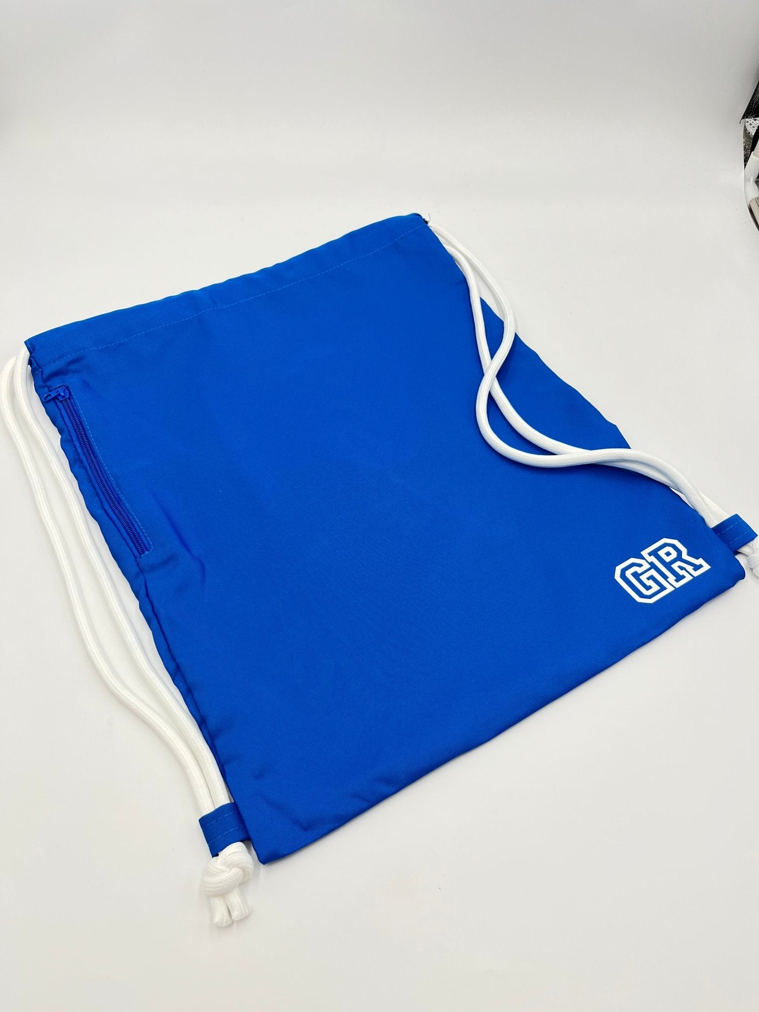 Personalised side zip drawstring bag - sweetassistant