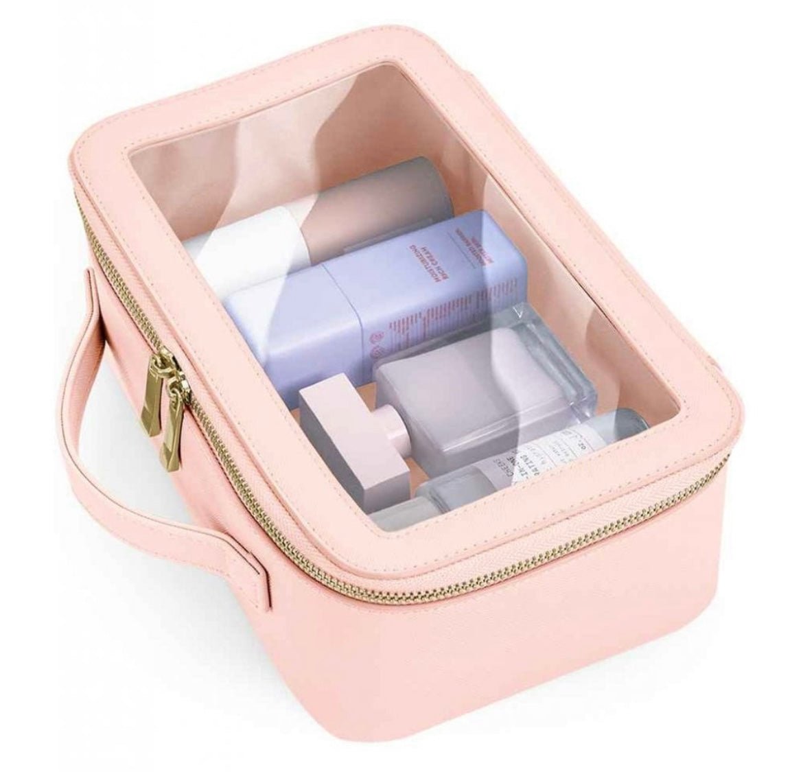 Travel Toiletry Bag with Clear Front - sweetassistant