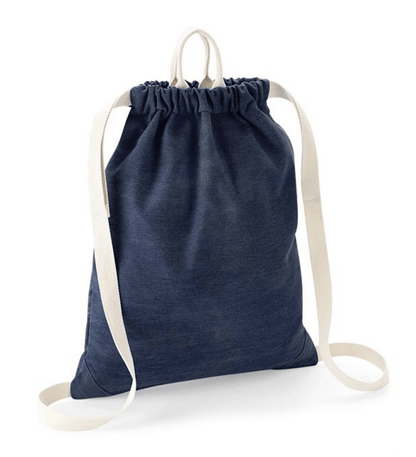 Personalised Denim Drawstring Bag - sweetassistant