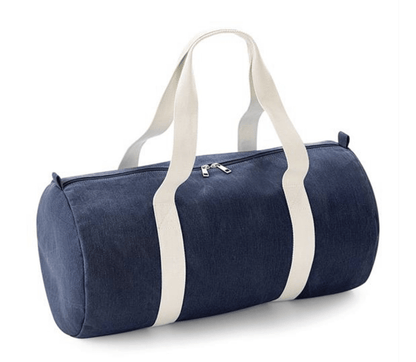 Personalised Denim Barrel Bag - sweetassistant