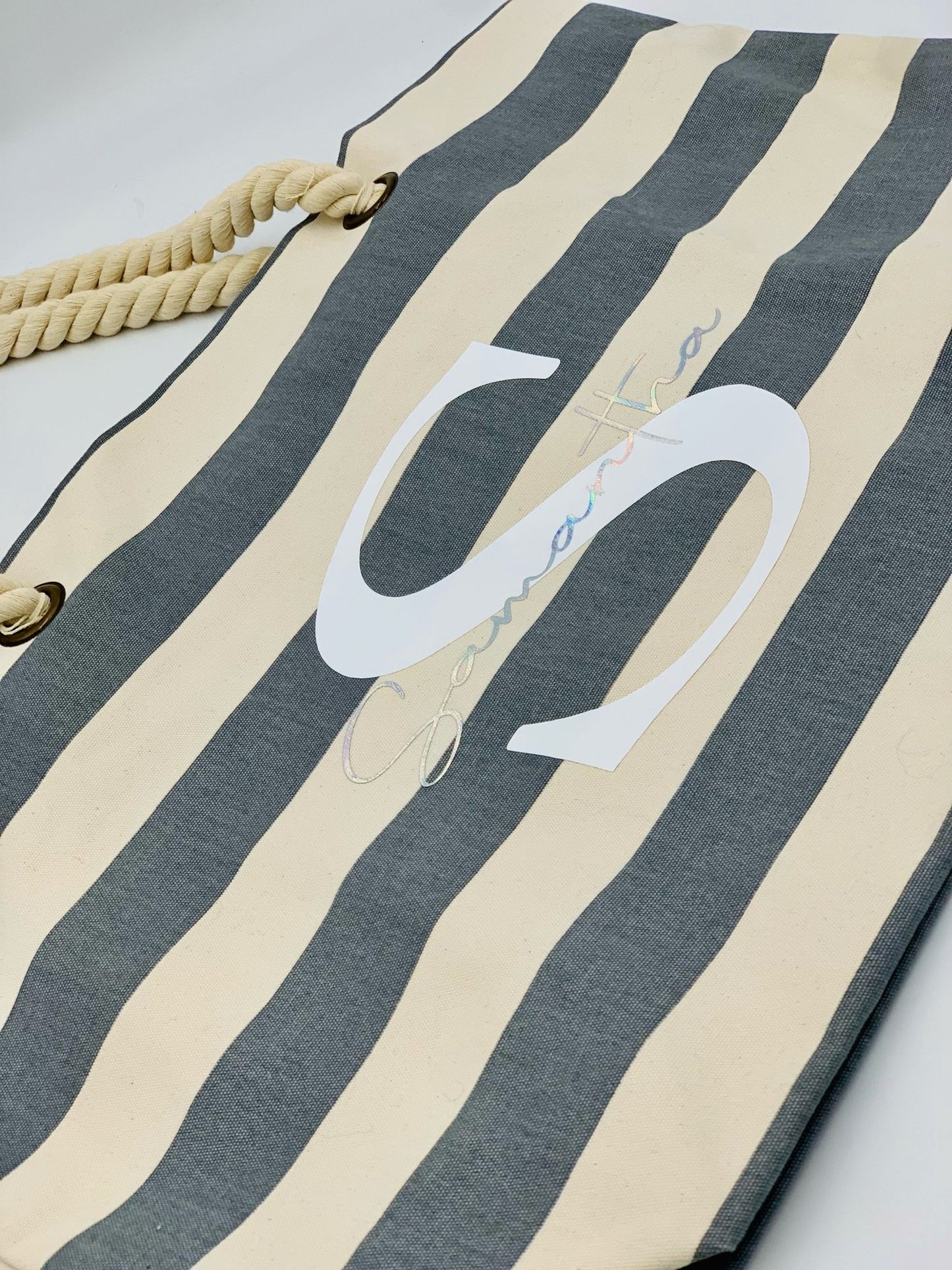 Personalised Nautical Beach Bag - sweetassistant