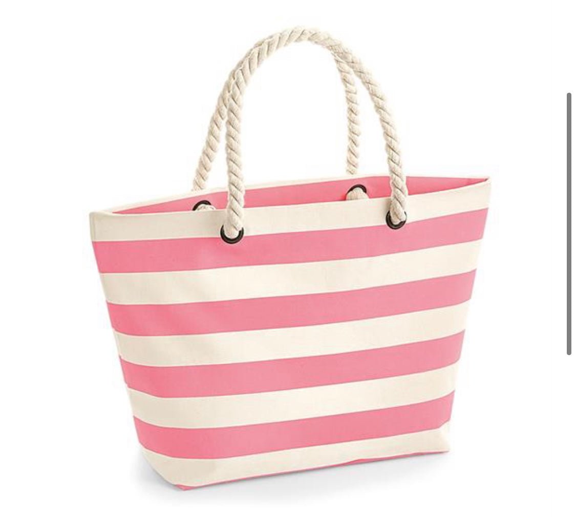 Personalised Nautical Beach Bag - sweetassistant