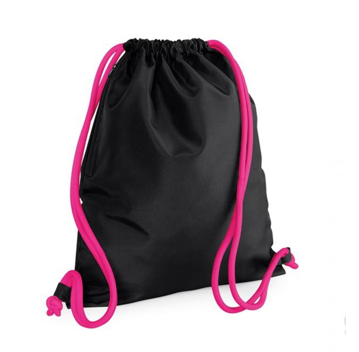Personalised side zip drawstring bag - sweetassistant